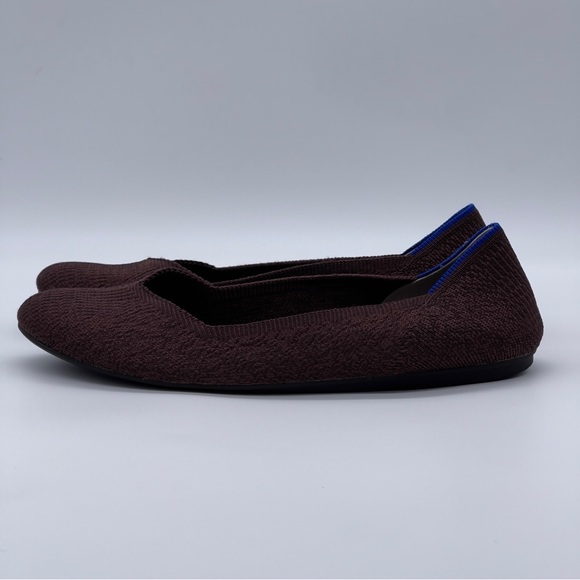 Rothy’s Truffle Python Flats. - Picture 3 of 13